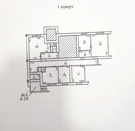 Офісне приміщення, 90 м2, этаж 1/9