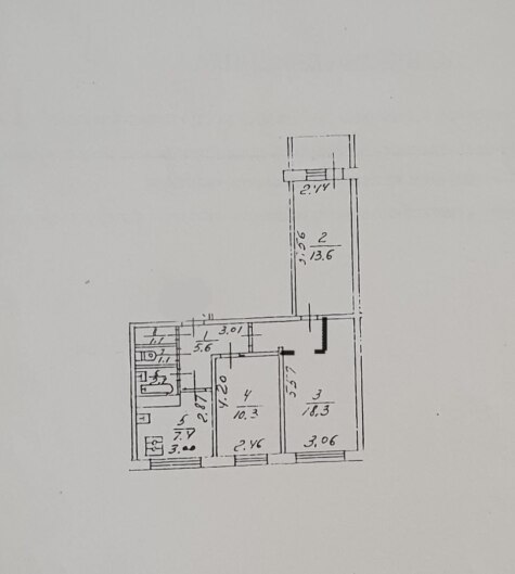 Квартири, 62/42/7 м2, этаж 4/9