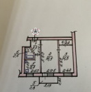 Квартири, 44/28/6 м2, этаж 4/5