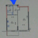 Квартири, 46/21/14 м2, этаж 7/25