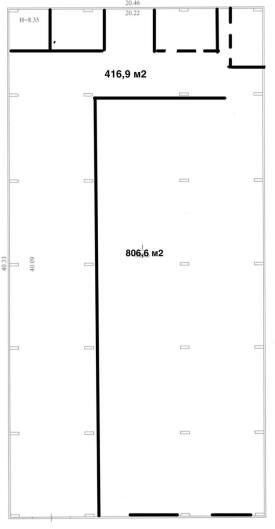 Складське приміщення, 1388 м2, участок 1388 кв. м